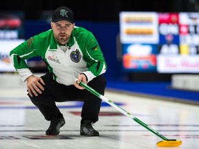 Steve Laycock and his Saskatchewan team were eliminated from championship contention Friday afternoon at the Brier.