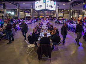 The Brier Patch was busy between draws during the Tim Hortons Brier.