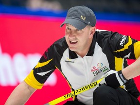 New Brunswick lead Peter Case is appearing at his sixth Brier.