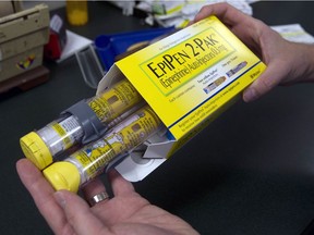 When there was a shortage of EpiPens at the beginning of the year, residents called medSask for advice.
