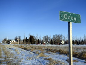 The community of Gray, Sask.