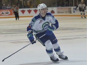 Tanner Nagel is enjoying a homecoming with the Swift Current Broncos.