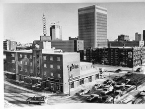 (Jan. 6, 1979 - Don Healy - The southwest corner of Regina's downtown core will be undergoing some dramatic changes later this year when construction gets under way on two major projects. The Plains Hotel