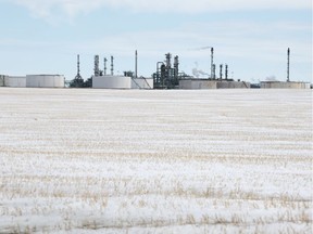 The Co-op Refinery Complex, pictured Tuesday in Regina, is an example of the oil and gas industry contributing to the high level of greenhouse gas emissions in Saskatchewan.