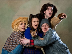 Lorenzo Salazar (left), Alexandra Baird, Ryan Ramsay and Mayson Sonntag star in the Do It With Class Young People's Theatre production of The Wiz, which runs from March 15-17 at The Riddell Centre.