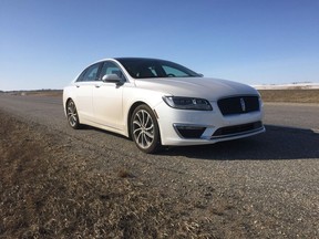 The Lincoln MKZ hybrid combines luxury and economy.