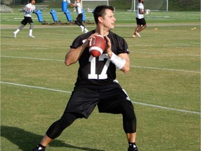 Quarterback Zach Collaros was in fine form during the Saskatchewan Roughriders' mini-camp in Bradenton, Fla.