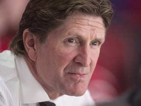 Toronto Maple Leafs head coach Mike Babcock.