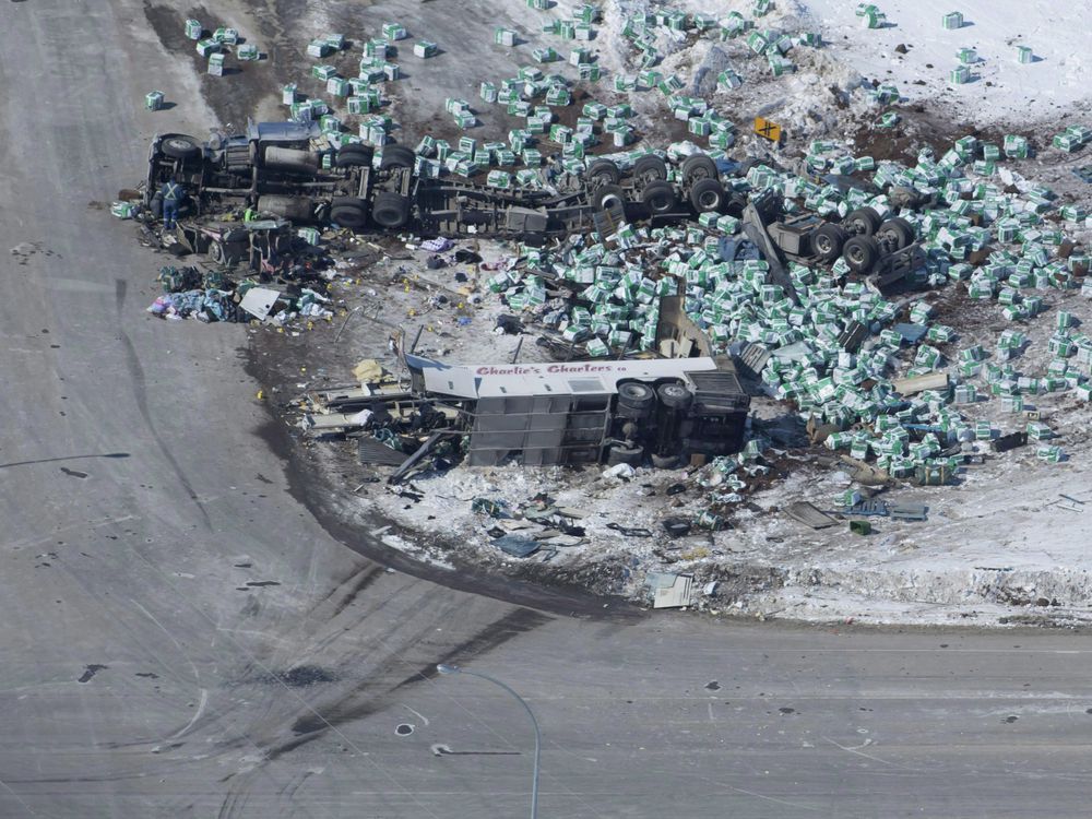 Charges laid in Humboldt Broncos bus crash