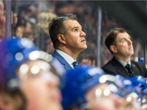 Swift Current Broncos head coach Manny Viveiros didn't like what he saw while looking up at the scoreboard Saturday night during Game 6 of a first-round WHL playoff series. The Regina Pats won 7-2 to force Game 7.