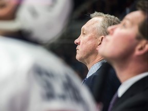 Regina Pats head coach/GM John Paddock (left) and assistant coach/assistant GM Dave Struch (right) are coming up with a plan for their team's six-week hiatus prior to the Memorial Cup in Regina.
