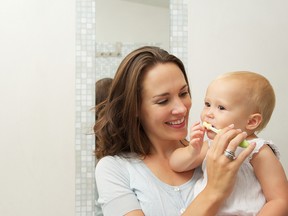 The eruption of your baby’s first tooth is such a happy moment. It’s also time for your baby’s first visit to the dentist. The College of Dental Surgeons of Saskatchewan and the Canadian Dental Association recommend that infants see a dentist for the first visit within six months of the eruption of their first tooth, or by age one.