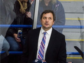 John Gruden, shown in this file photo, is coaching the Hamilton Bulldogs at the 2018 Memorial Cup.