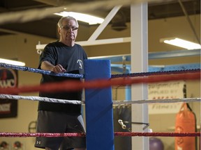 George Goff has been a fixture in and out of the ring at the Regina Boxing Club.