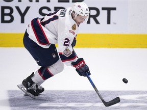 Regina Pats forward Nick Henry played his best hockey of the season during the 2018 Memorial Cup.
