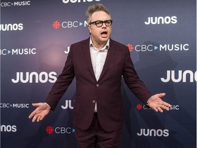 Steven Page, pictured at the 2018 Juno Awards, will be a headliner at the 2018 Gateway Festival in Bengough.