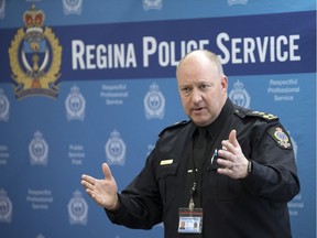 Regina Police Service Chief Evan Bray believes his officers are using force appropriately.