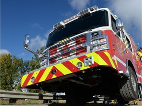 A Regina Fire and Protective Services truck.