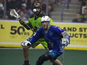 The Rochester Knighthawks tied their NLL final with Saskatchewan at a game apiece Saturday night