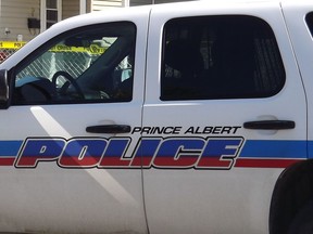 Prince Albert police responded to the scene