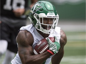 Christion Jones' 61-yard punt return was part of a 21-point third-quarter burst by the Riders on Thursday.