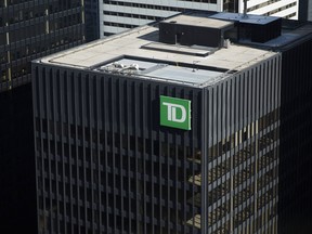 Toronto-Dominion Bank plans to hire 200 advisers in Canada this year to boost profit at its wealth-management division as much as 10 per cent.