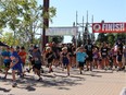 Participants take part in the annual Run for Mandi at the 2017 event in Saskatoon to raise awareness for bone marrow donation.