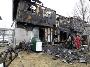 The scene of an overnight condo fire on Wadey Drive just north of 7th Avenue which occurred in March 2016. An investigation into the fire found the cause to be careless smoking.