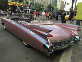 This 1959 Cadillac Eldorado Biarritz convertible attracted plenty of attention, mainly because of the fins.