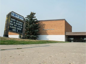 Henry Janzen School on Rink Avenue.