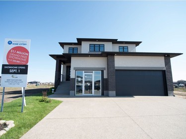 The Hospitals of Regina Foundation 2018 home lottery house on Chuka Drive.