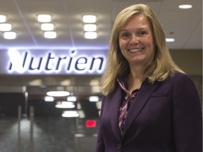 Susan Jones, Nutrien Ltd.'s president of potash operations, is responsible for six mines of Saskatchewan's 10 mines.