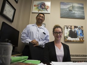 Dr. Jose Téllez-Zenteno, left, and Dr. Alexandra Carter are part of the research team that found that even though Canadian doctors are well-equipped to diagnose psychogenic non-epileptic seizures, the condition is misdiagnosed as epilepsy about 40 per cent of the time.