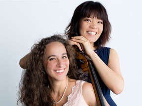 Cellist Chloe Dominguez and pianist Janelle Fung are to perform Enchanted Worlds at Regina's Westminster United Church on Sunday, Sept. 23, 2018.