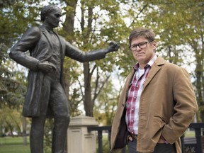 James Daschuk, University of Regina professor, is holding a talk called "Dude, where's my statue? History, Identity and the Politics of Commemoration in a Post TRC Canada" about the current debate over the commemoration of historic figures.
