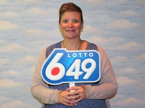 Kendra Bates-Chomyn was a millionaire for nearly four months before she checked her winning Lotto 6-49 ticket.