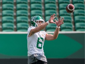 The Roughriders have yet to throw a pass in Rob Bagg's direction since he rejoined the team in August.