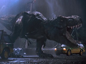 Film still from Jurassic Park 3D.