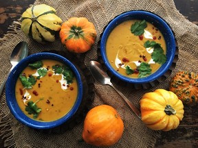 Curried Butternut Squash Soup