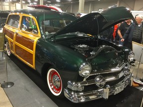 George Masters' 1951 Ford Woodie was on display at the Majestics in Regina earlier this year. DALE EDWARD JOHNSON
