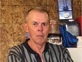 Gary Pelletier, 68, was reported missing to police on Oct. 17, 2018, but was last seen on Oct. 13 walking near his residence in Fort Qu'Appelle. RCMP are seeking the public's help locating him. (RCMP handout)