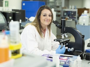 Hannah Salapa's research may improve multiple sclerosis treatments.
