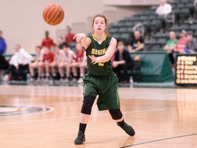 Michaela Kleisinger, shown in this file photo, and the University of Regina Cougars are playing host to the Cougar Classic women's basketball tournament.