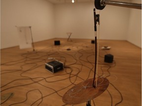 A new sound installation by Ellen Moffat called Small Sonorities: A Little Piece of String is now up at the Remai Modern art gallery. Photo taken Nov. 9, 2018.