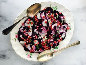 Beet and Pomegranate Salad