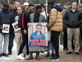 A rally was held at the University of Regina for Promise "Max" Chukwudum, who has not been seen since Nov. 17. Police are currently searching for him.  He was last seen near Marshall Crescent, in Regina's Normanview area.