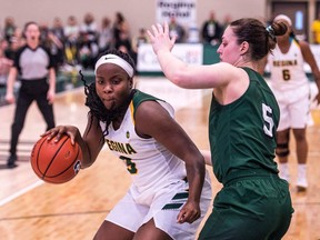The University of Regina Cougars are hoping that star guard Kyanna Giles is not sidelined by injury for an extended period.