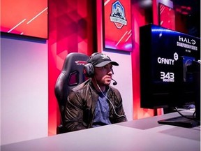 Regina resident Mathew Fiorante (Royal 2) competes at the Halo Championship series in Atlanta. The tournament ran from Nov. 16-18.