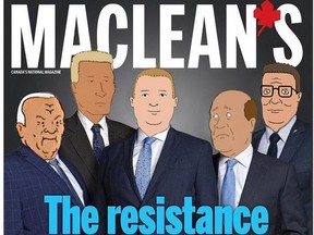 This was one of the most popular satirical takes on a recent Maclean's cover.