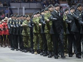 The Brandt Centre was host to the 2018 Remembrance Day ceremonies on Nov. 11, 2018, in Regina.